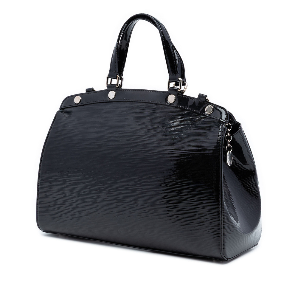 Louis Vuitton Black Patent Leather Satchel - Picture 2 of 8